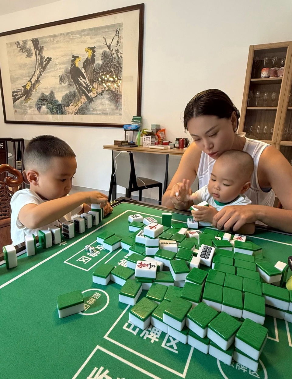 导现身上海, 于看到她的 导现身上海, 于看到她的